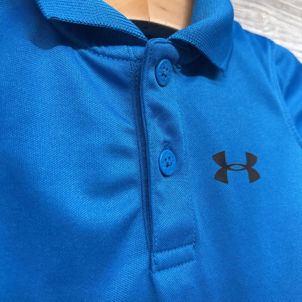 Active Henley Polo Bodysuit UA 0-3M