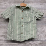 Button Up Shirt Stripes Chest Pocket 24M