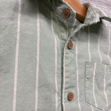Button Up Shirt Stripes Chest Pocket 24M