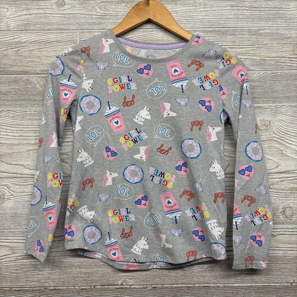 LS Shirt Unicorns LOL Girl Power 10-12