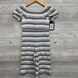NEw Smocked Ribbed Outfit Stripes 3T