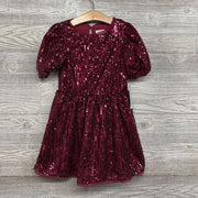 NEW Puff Sleeve Sequin Dress 4-5