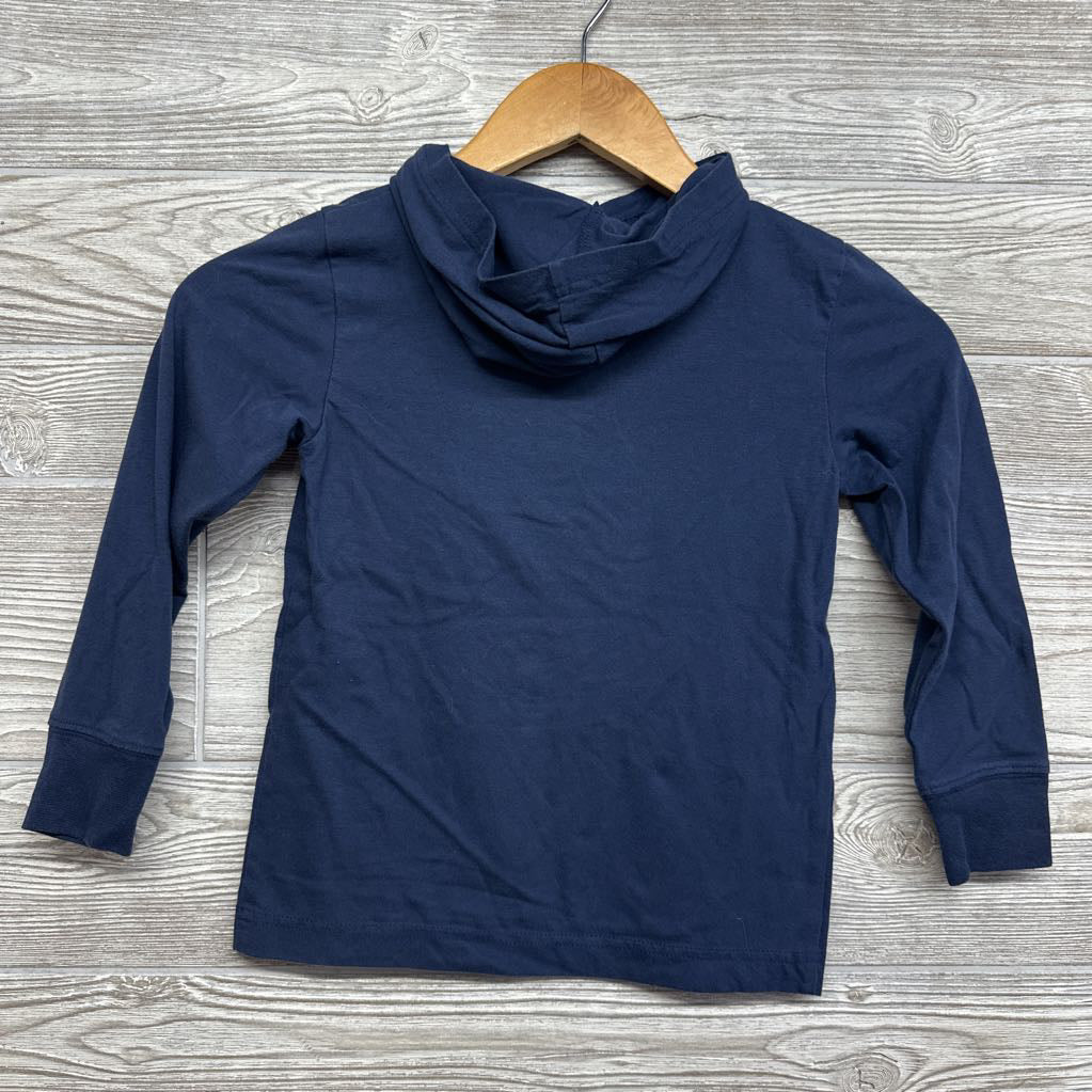 LS Shirt W/ Hood Swoosh 5