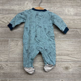 Sleeper Zebra Hippo Elephant 0-3M