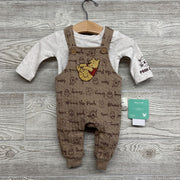 NEW LS Bodysuit & Overalls Pooh NB