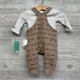 NEW LS Bodysuit & Overalls Pooh NB