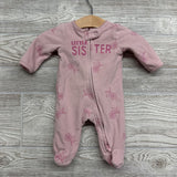 Blanket Sleeper Flowers Little Sister NB