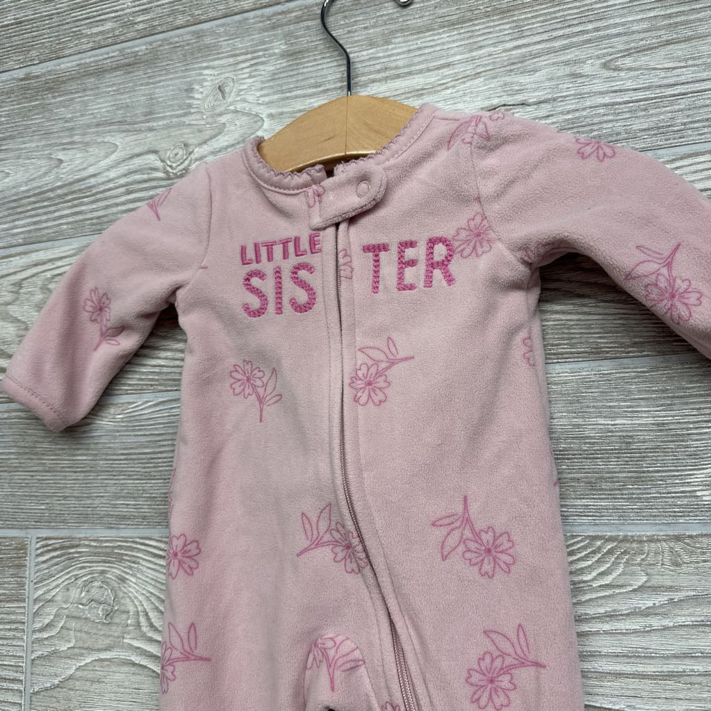 Blanket Sleeper Flowers Little Sister NB