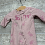 Blanket Sleeper Flowers Little Sister NB
