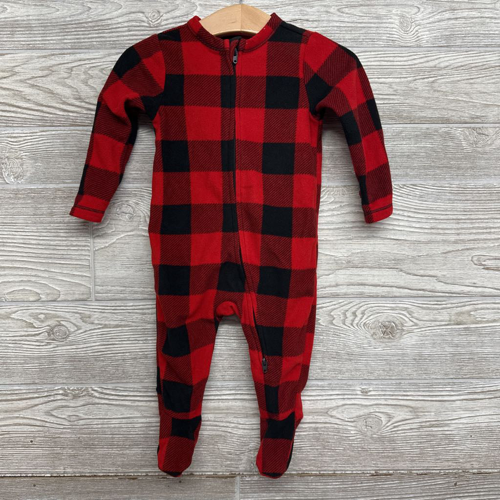 Blanket Sleeper Buffalo Plaid 6-9M