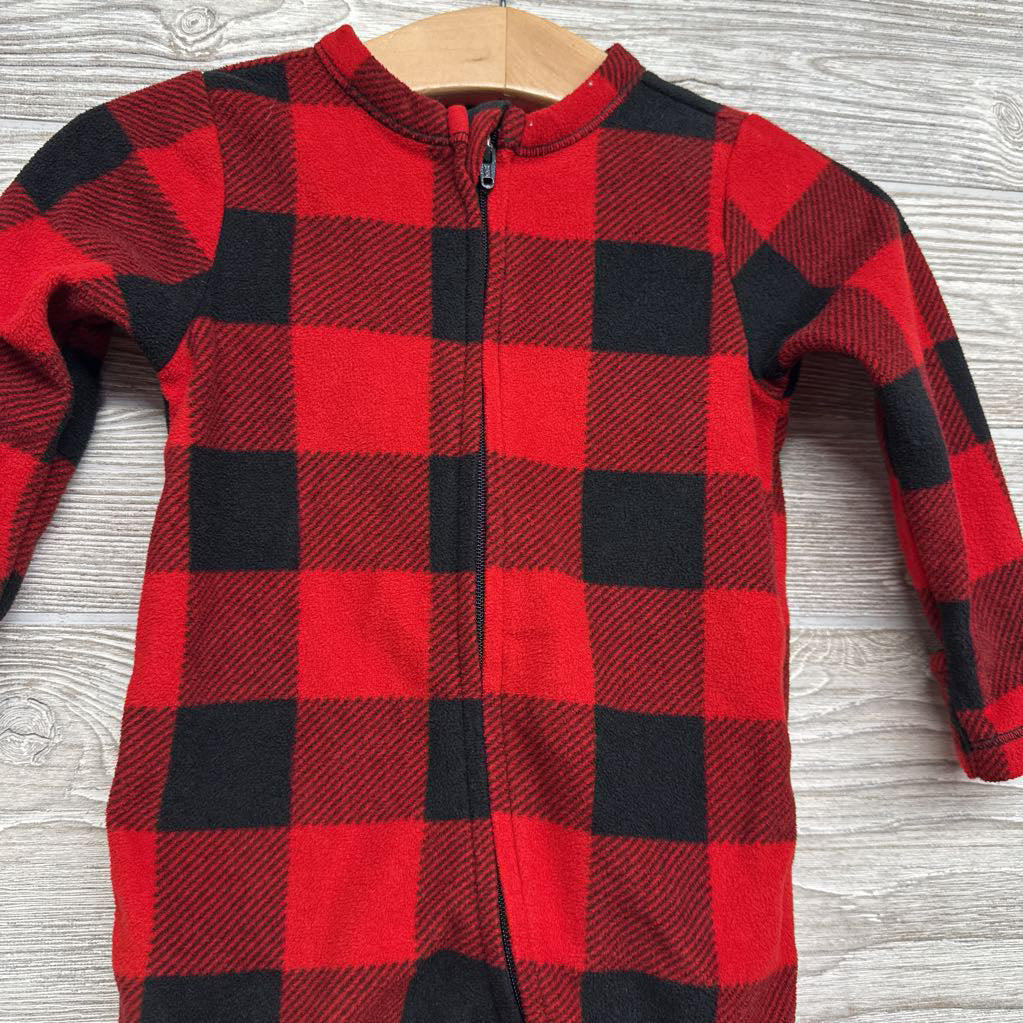Blanket Sleeper Buffalo Plaid 6-9M