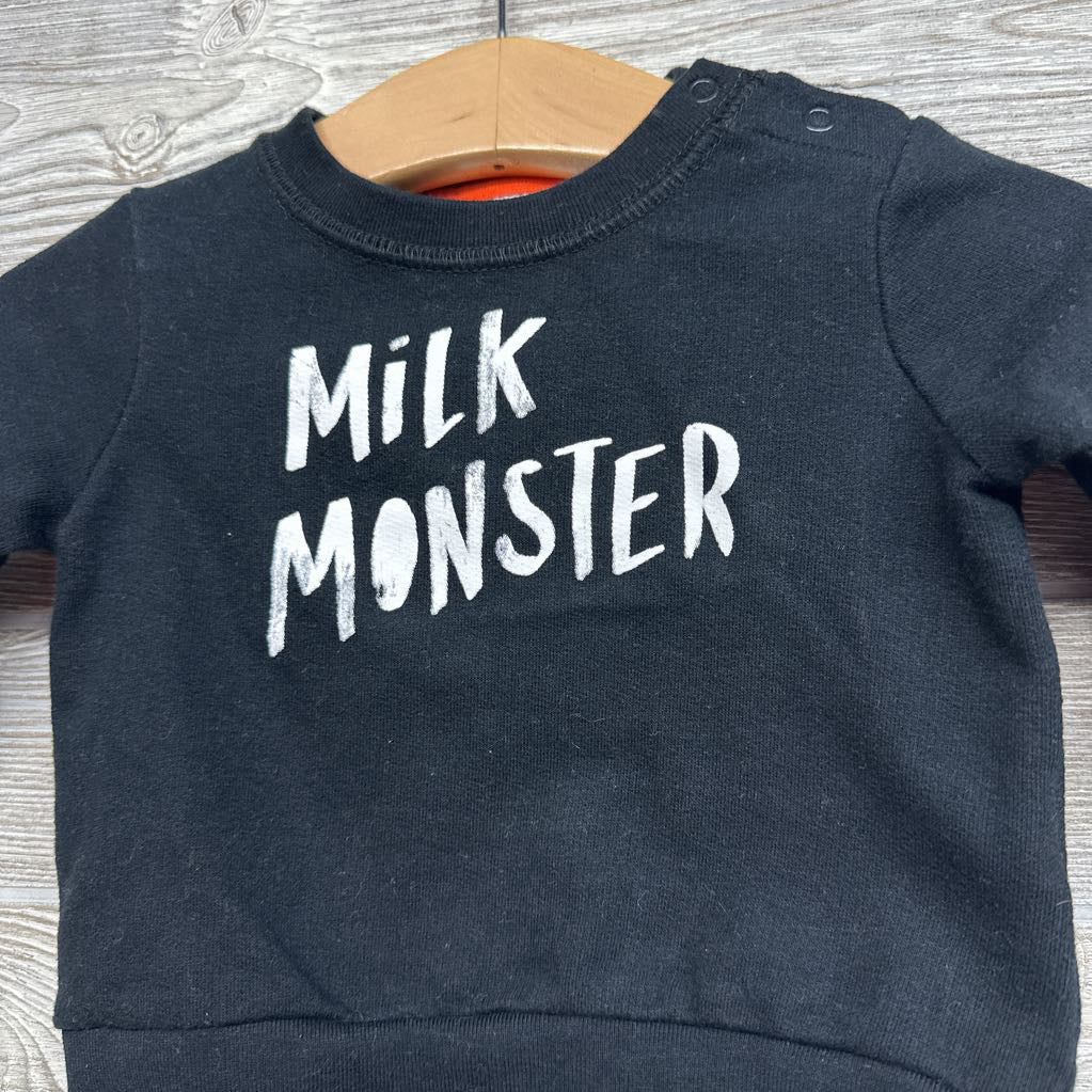 Crewneck Milk Monster 3-6M