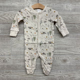 LS Snap Outfit Bears Mountains 3-6M