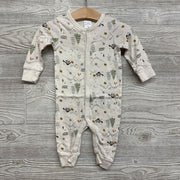 LS Snap Outfit Bears Mountains 3-6M