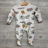 Sleeper Lions Elephants Zebras 3-6M