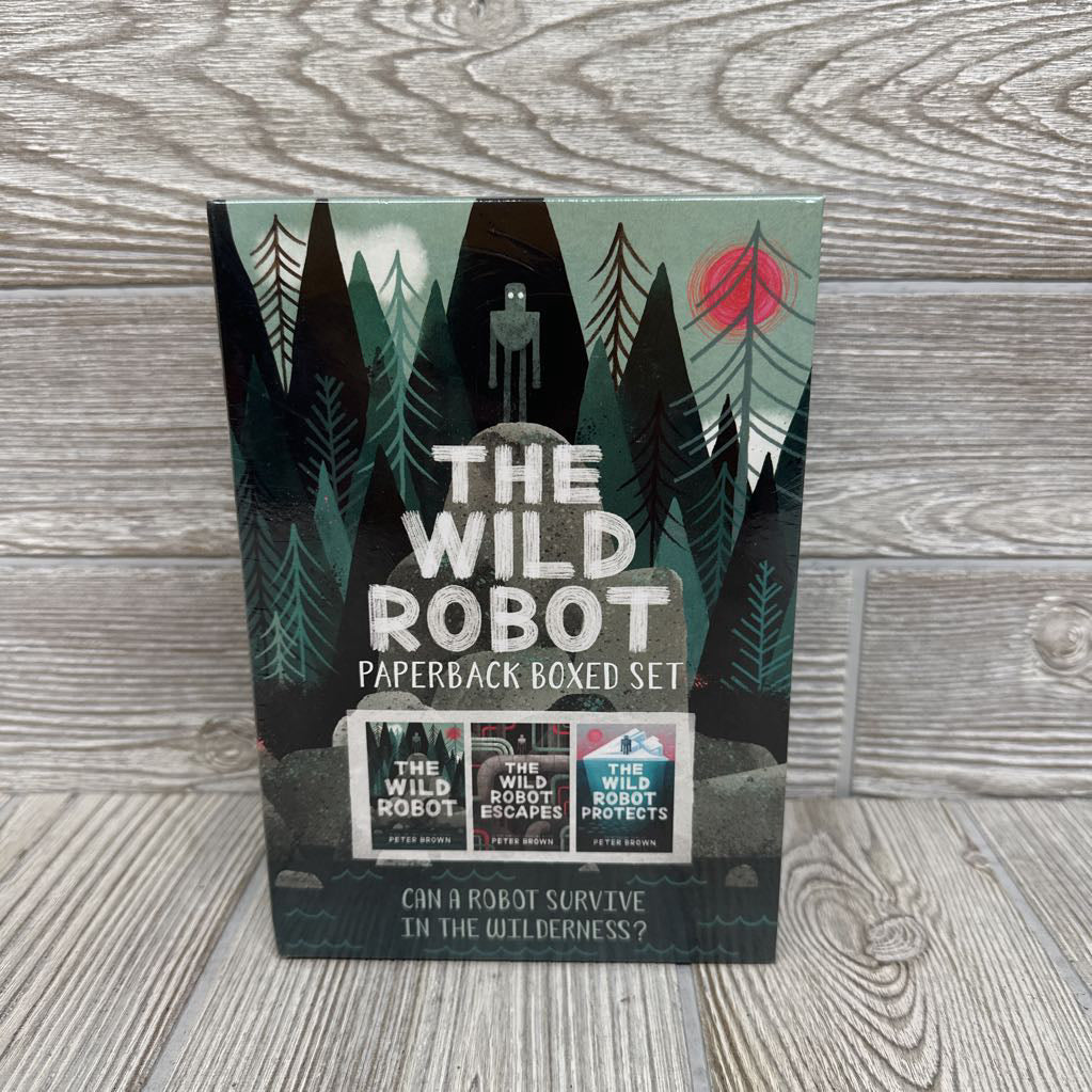 NEW The Wild Robot Paperback Box Set
