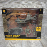 NEW Recon Squad 2 Vehicle Playset