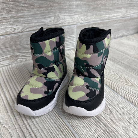 Velcro Snow Boots Camo 6c