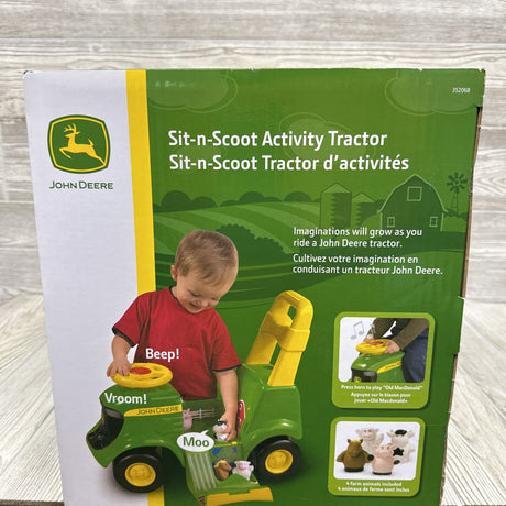 NEW Sit N Scoot Activity Tractor