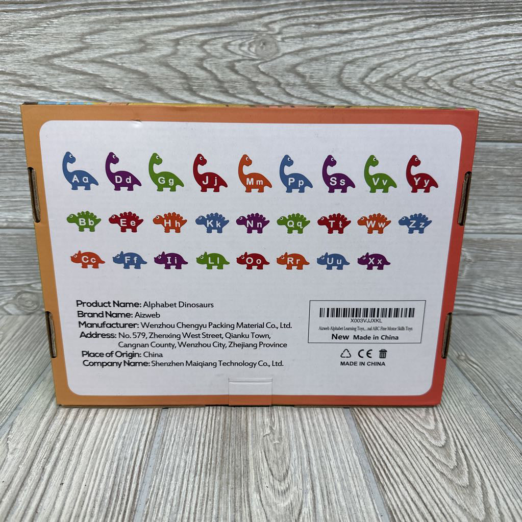 NEW Alphabet Dinosaurs