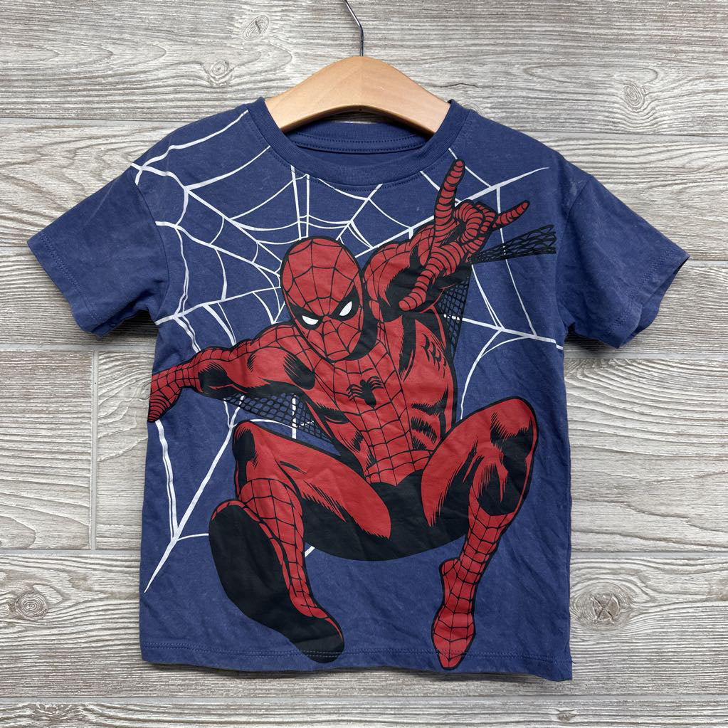 Weathered Shirt Spider-man 5t