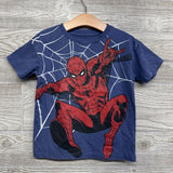 Weathered Shirt Spider-man 5t