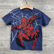 Weathered Shirt Spider-man 5t