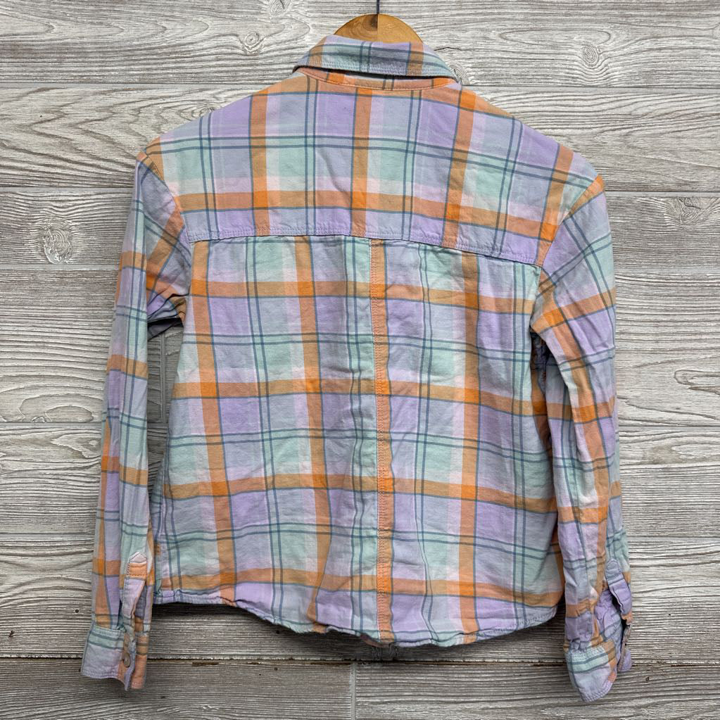 Plaid Button Up Shirt 14-16