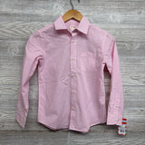 NEW Button Up Dress Shirt Gingham 8