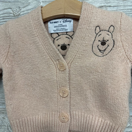 Cardigan Sweater Winnie The Pooh 0-3M