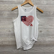NEW Tank Top Glitter Hearts 16