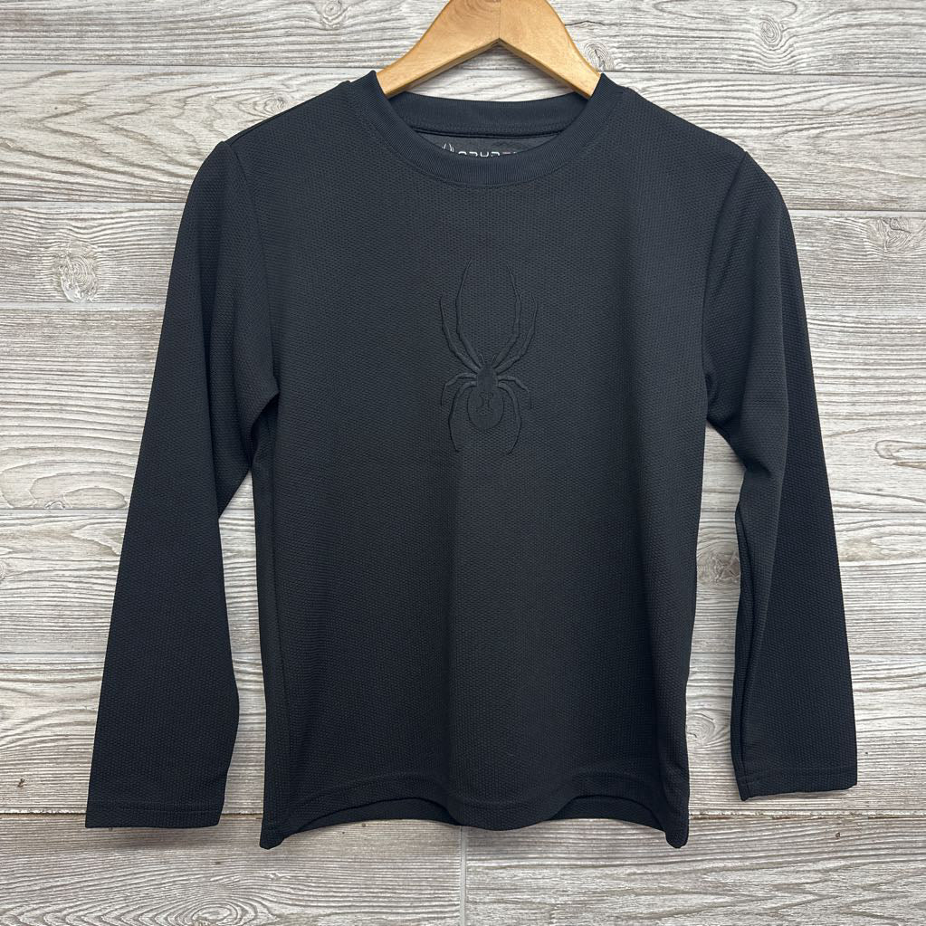 Textured Shirt Embossed Spider 10-12