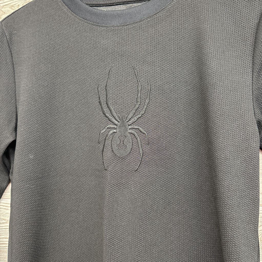 Textured Shirt Embossed Spider 10-12