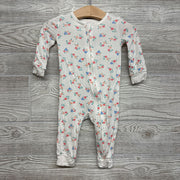 Modal Footless Sleeper Flowers 9M
