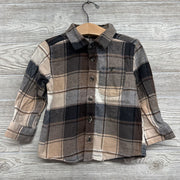 Flannel Button Up Shirt 3t