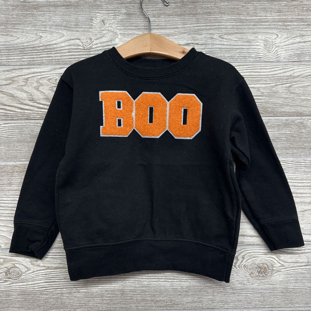 Crewneck Patchwork Boo 3t*
