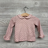 Denim Skirtall & Shirt Polka Dots 12M
