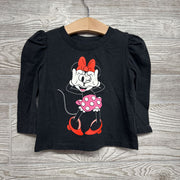 Capped Sleeve LS Shirt Minnie Mouse 12-18M
