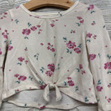 Front Knot Shirt Flowers 18M