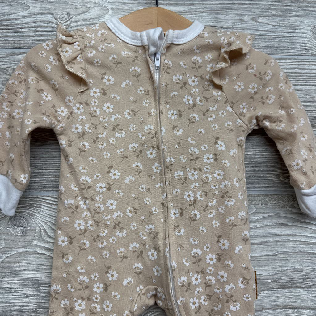 Coverall Flowers 6-9M