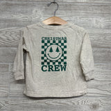 LS Shirt Christmas Crew 2t