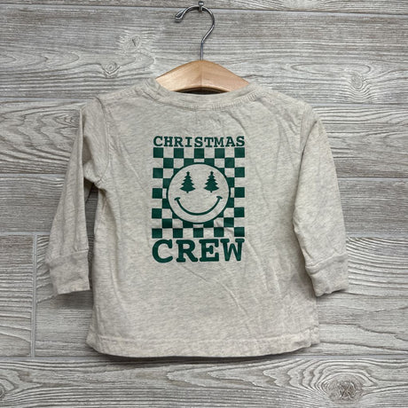 LS Shirt Christmas Crew 2t