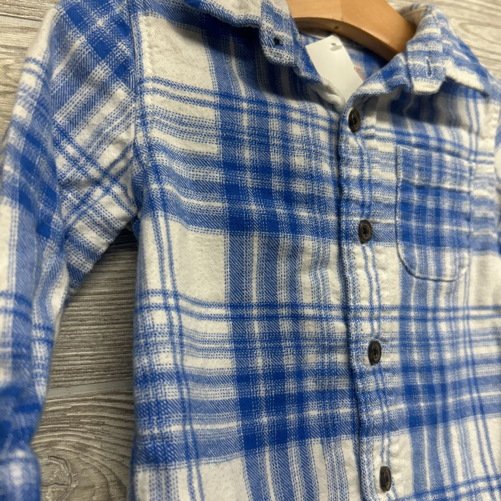 Plaid Button Up Shirt 12M