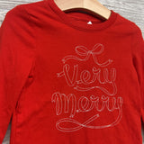 LS Shirt Very Merry 2t