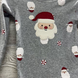 2 Pc LS PJs Santas 2T