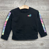 Crewneck Stripe Sleeve & Jogger Sweatpants 2T