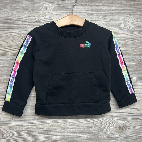 Crewneck Stripe Sleeve & Jogger Sweatpants 2T
