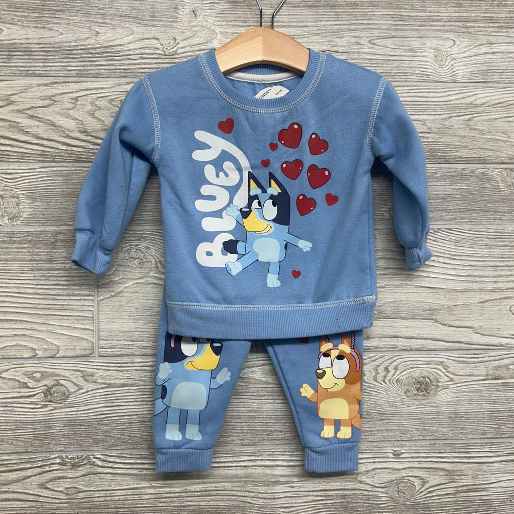 Crewneck & Drawstring Hearts 12M