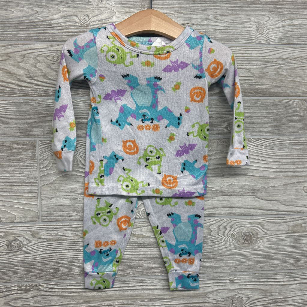 2 Pc LS Monsters Inc Pumpkins 18M