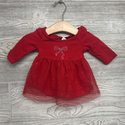 LS Dress Bow Stars & Bloomers NB